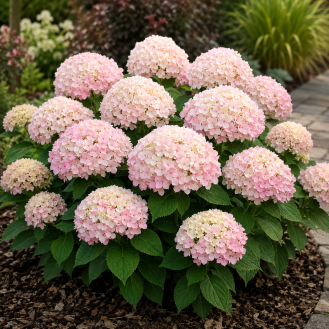 Hortenzia stromčekovitá (Hydrangea arborescens) ´CANDYBELLE® MARSMALLOW´ – výška 30-50 cm, kont. C2L Hortenzia stromčekovitá (Hydrangea arborescens) ´CANDYBELLE® MARSMALLOW´ – výška 30-50 cm, kont. C2L