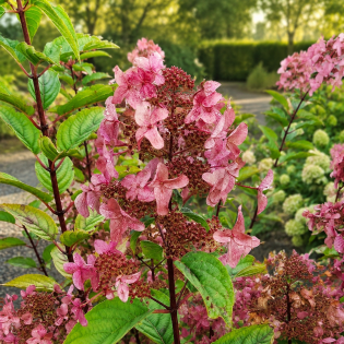Hortenzia metlinatá (Hydrangea paniculata) ´WIM´S RED´® – výška 20-30 cm, kont. C2L